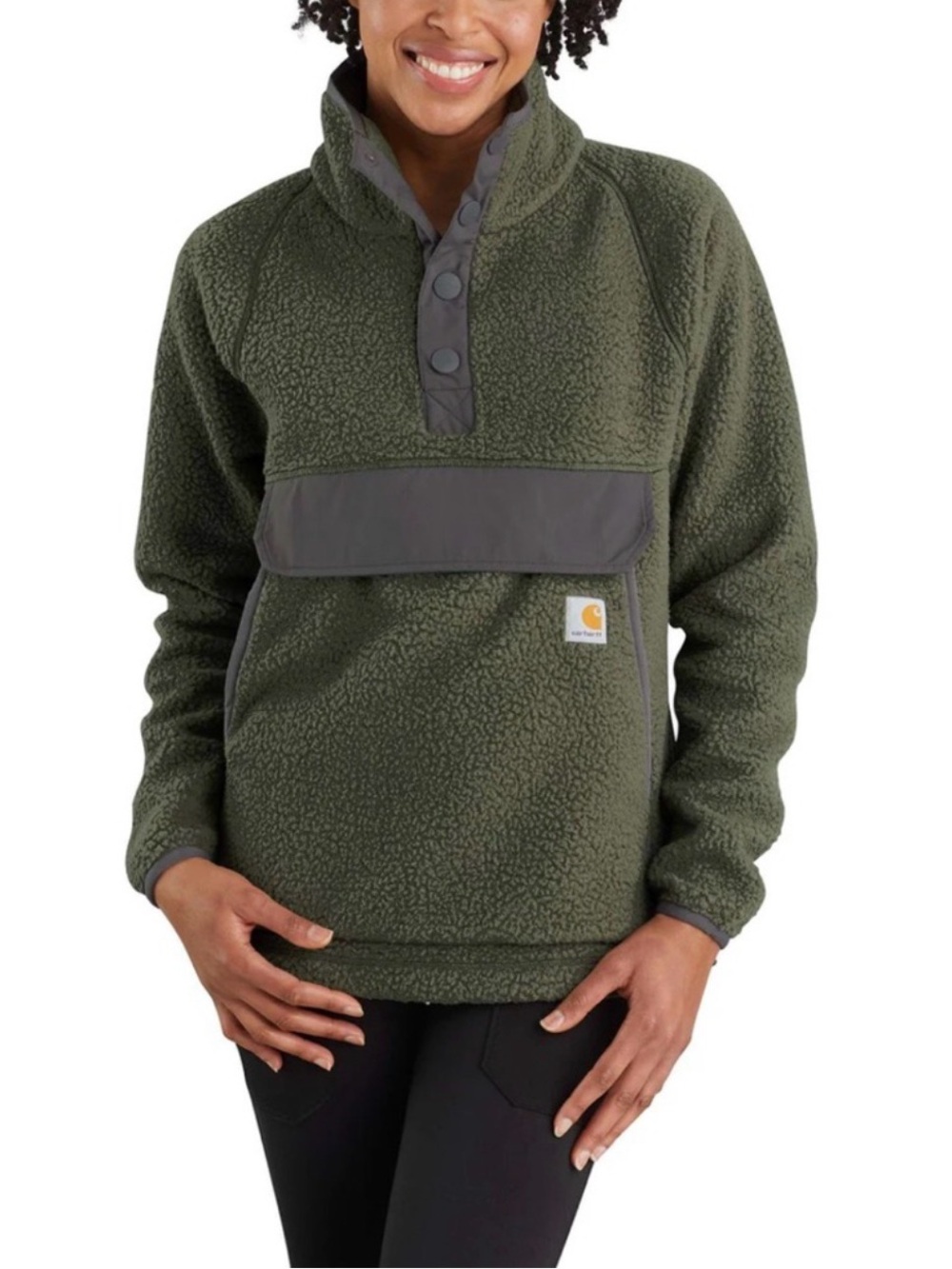 Carhartt Olive Green Pullover